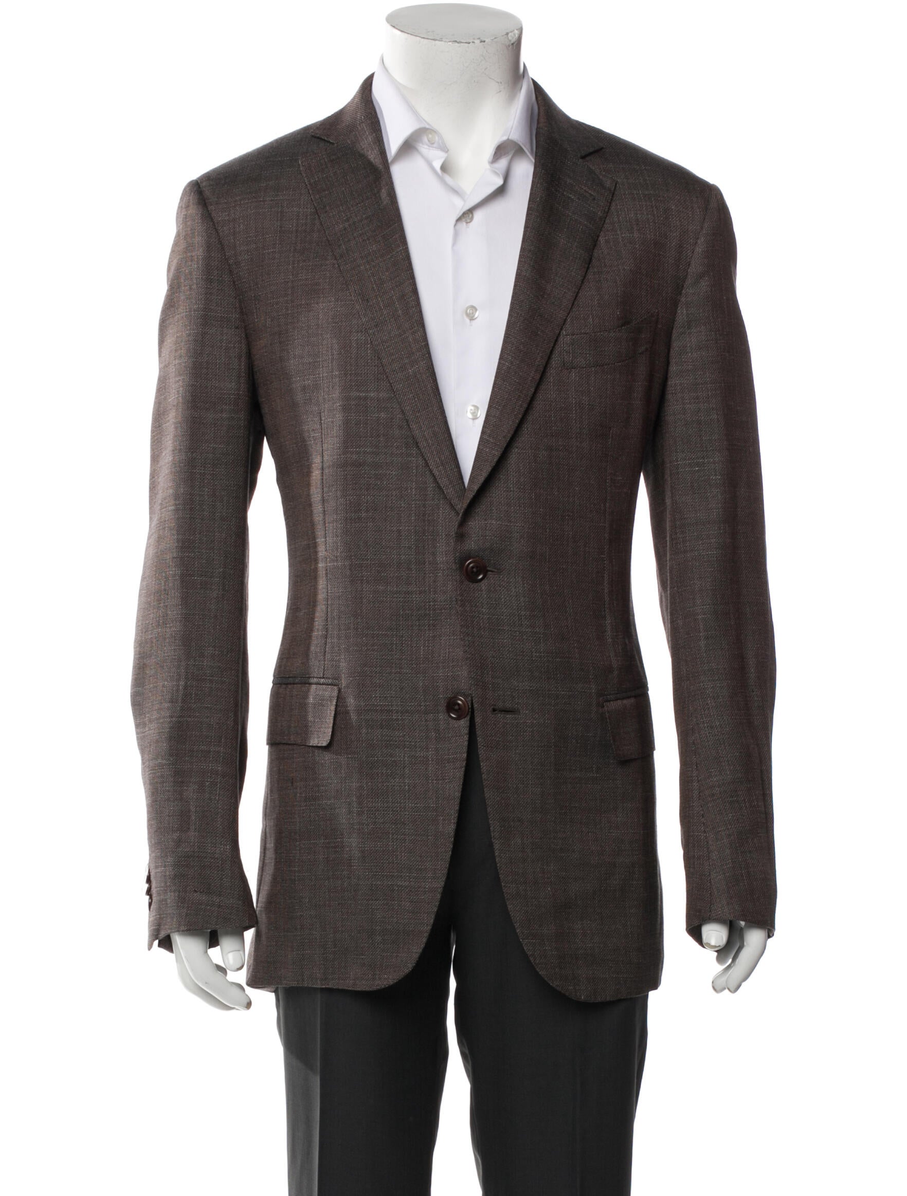 Ermenegildo Zegna Wool Peacoat