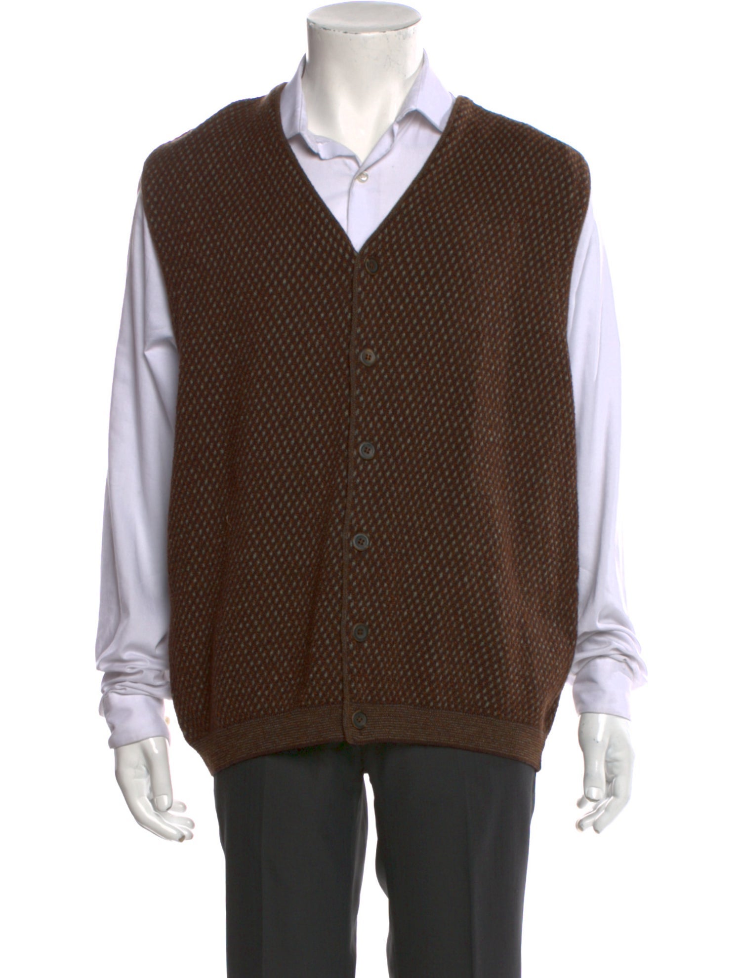 Ermenegildo Zegna Wool V-Neck Sweater Vest