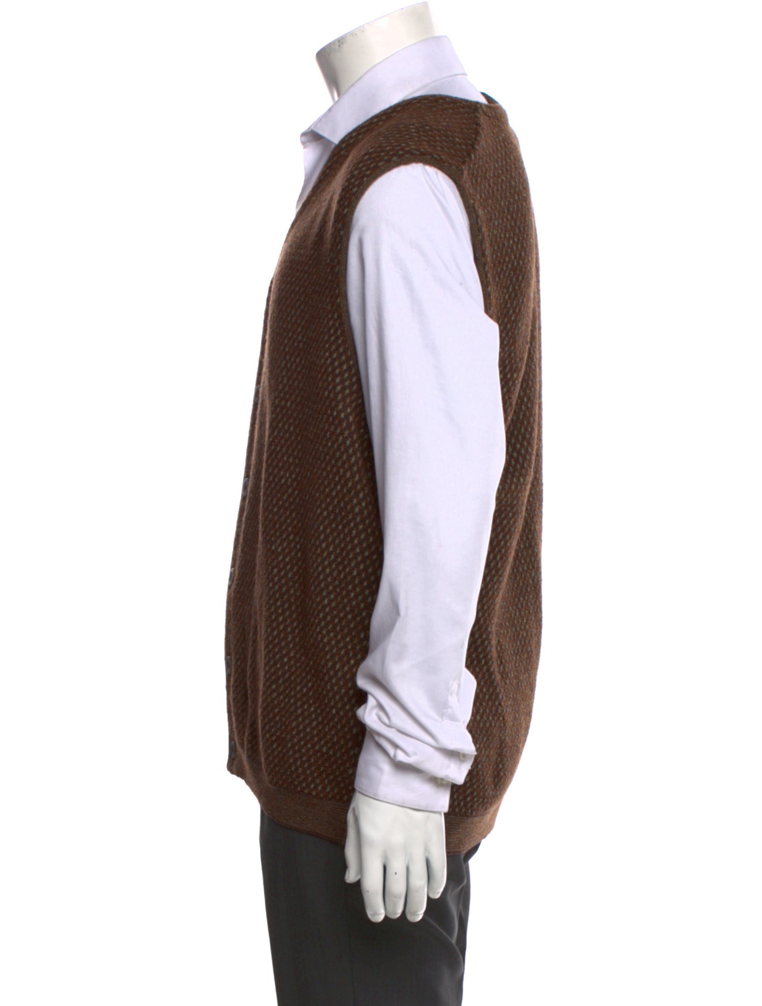 Ermenegildo Zegna Wool V-Neck Sweater Vest