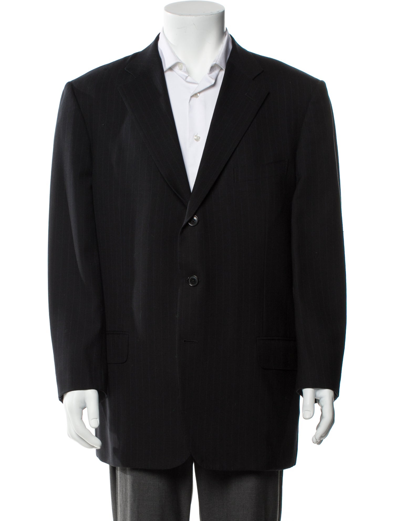 Ermenegildo Zegna Wool Striped Blazer