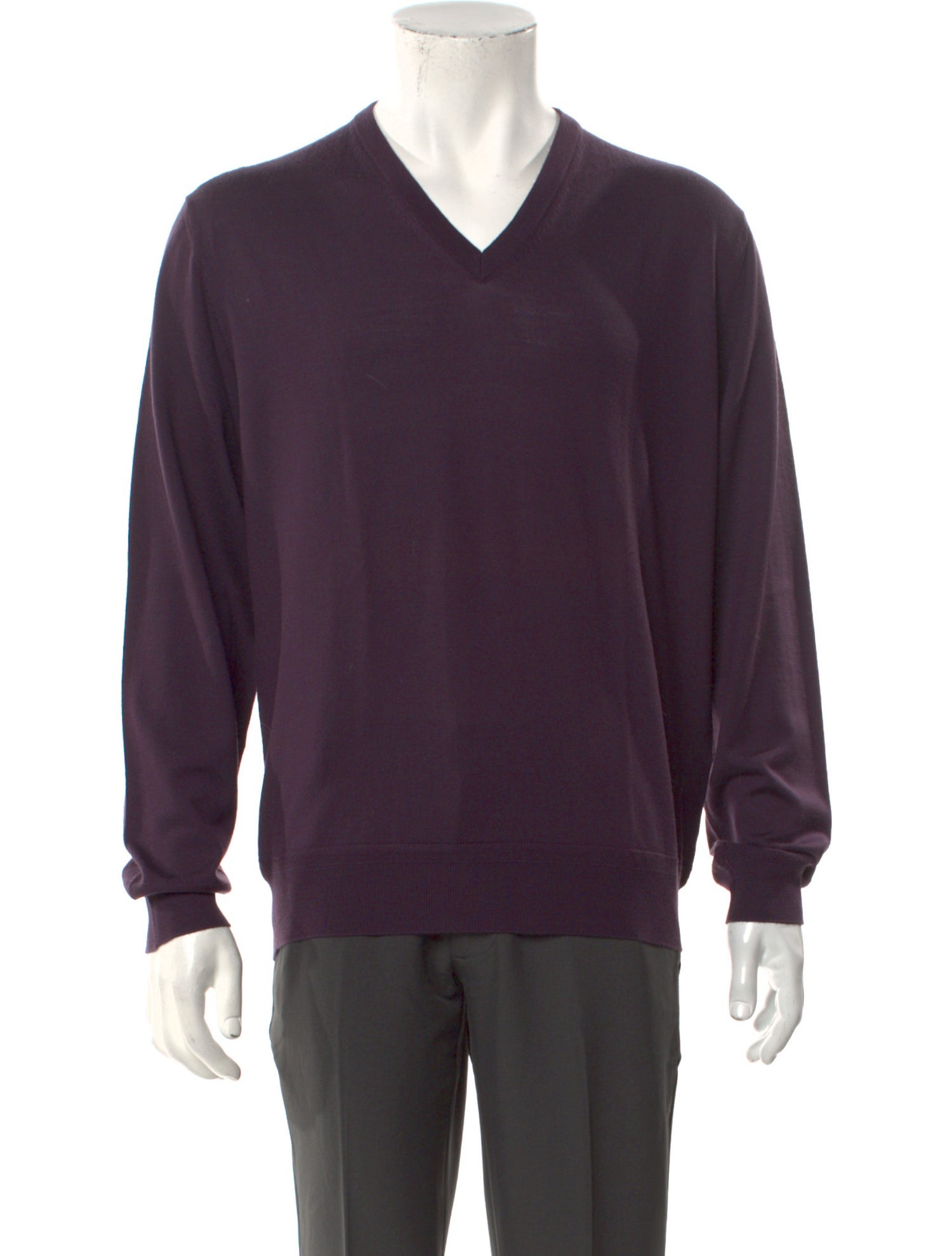 Ermenegildo Zegna Wool V-Neck Pullover