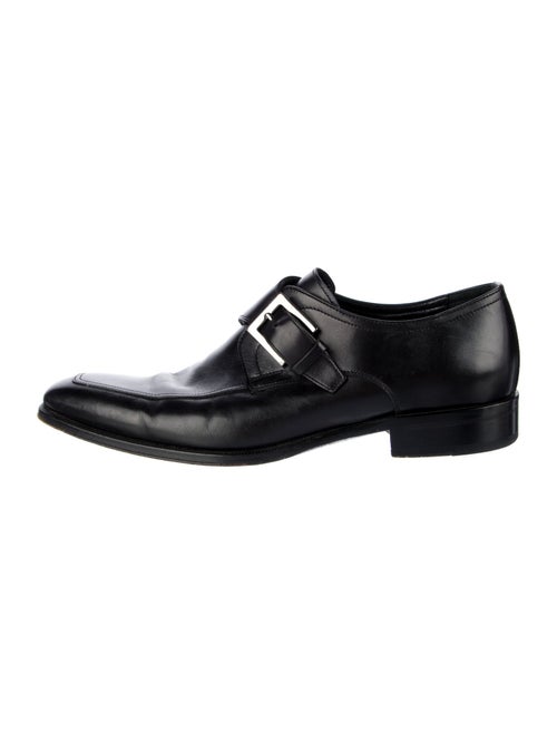 Ermenegildo Zegna Leather Monk Straps