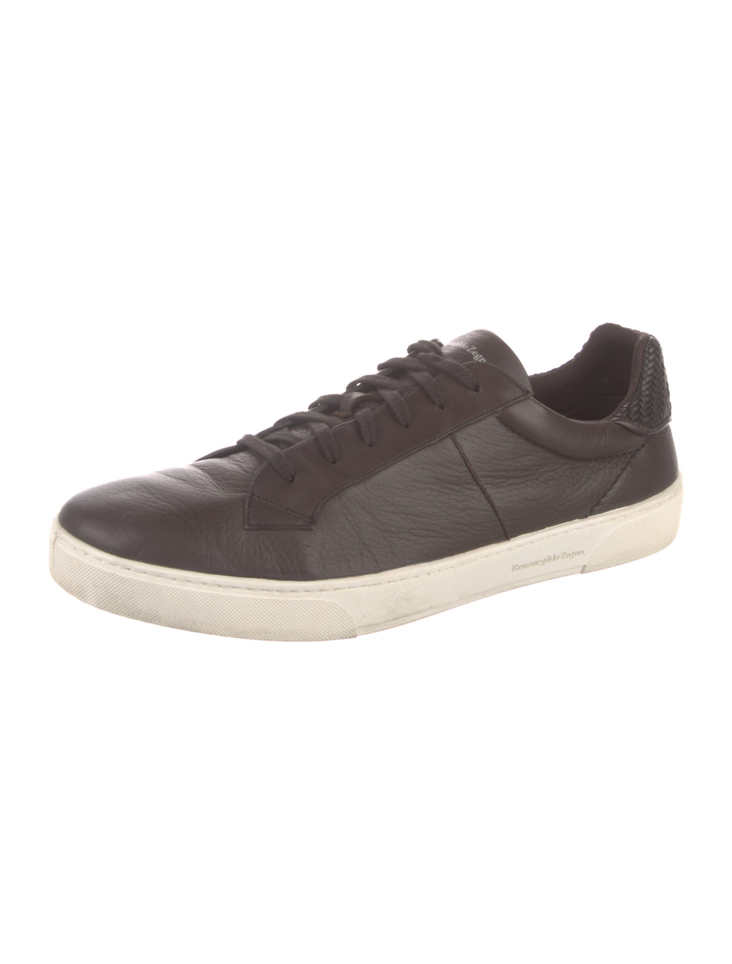 Ermenegildo Zegna Leather Sneakers