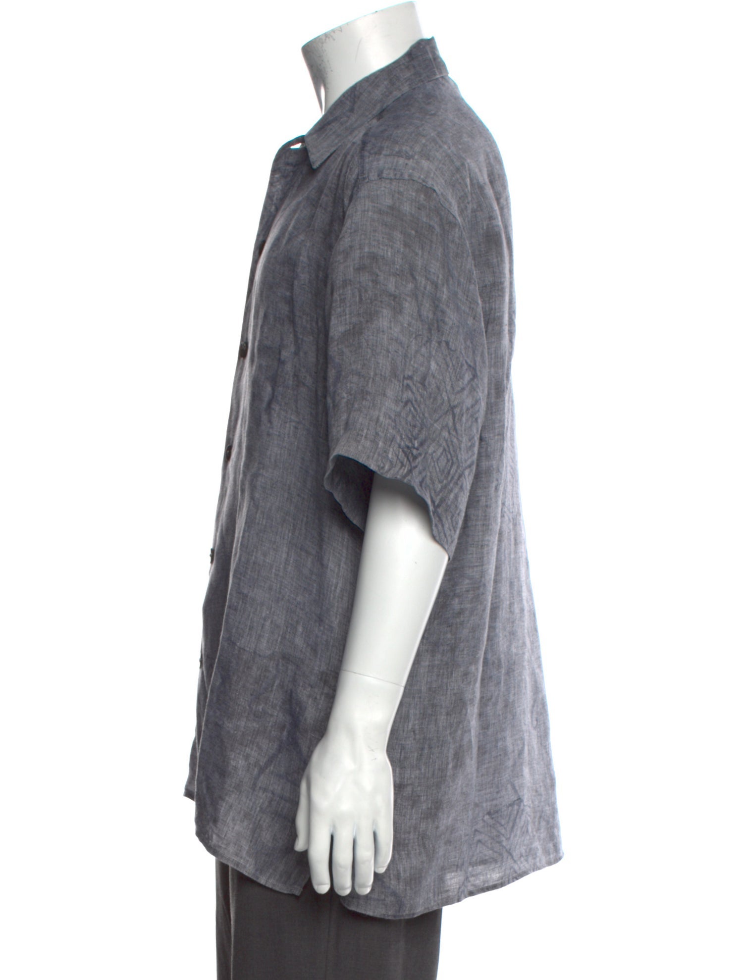 Ermenegildo Zegna Wool Short Sleeve Shirt