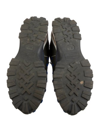 Ermenegildo Zegna Mesh Striped Athletic Sneakers