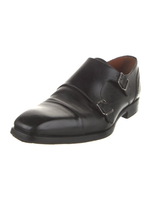 Ermenegildo Zegna Leather Monk Straps