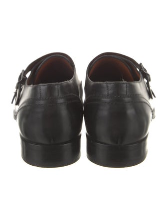 Ermenegildo Zegna Leather Monk Straps