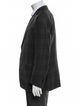 Ermenegildo Zegna Wool Plaid Print Blazer