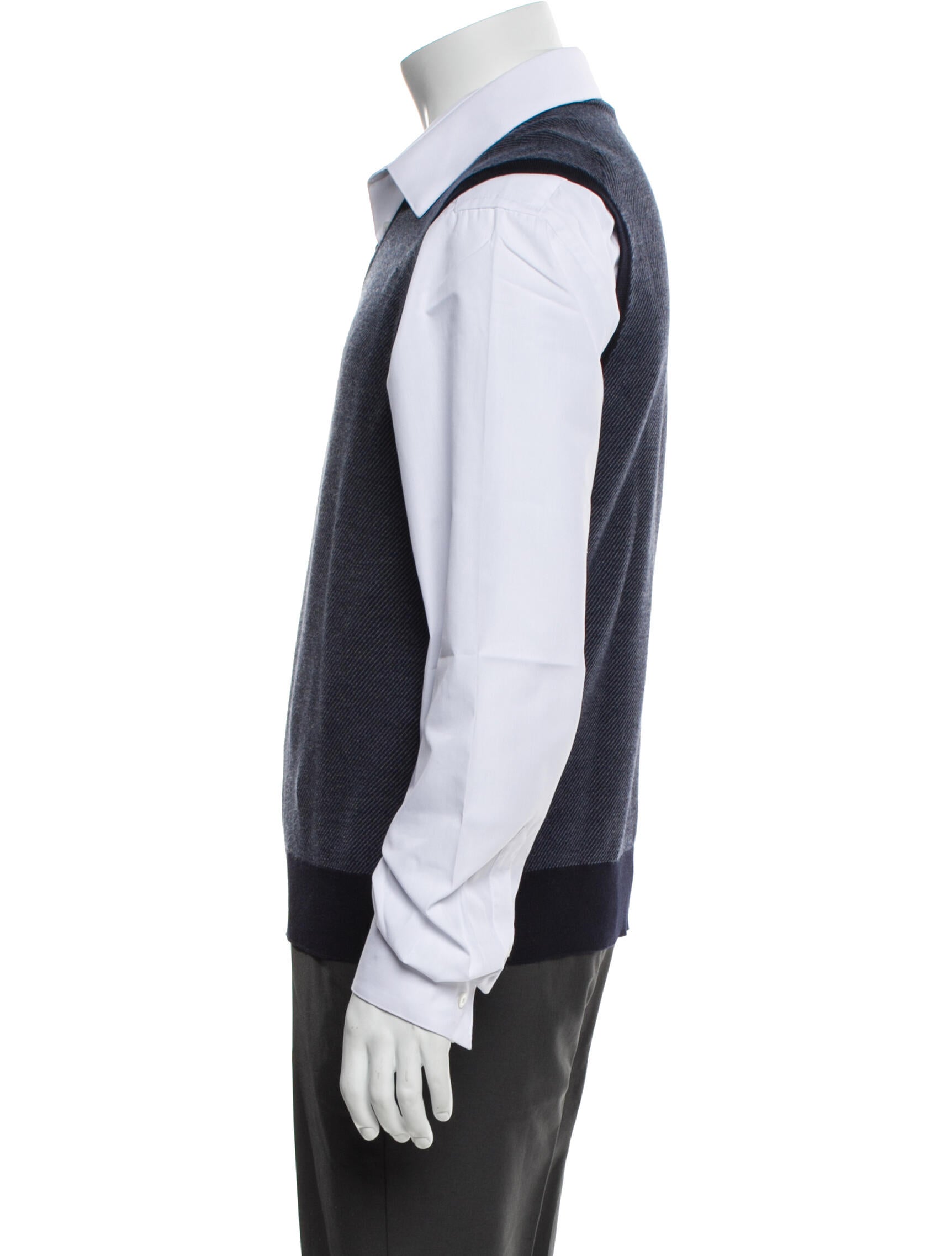 Ermenegildo Zegna Wool V-Neck Sweater Vest