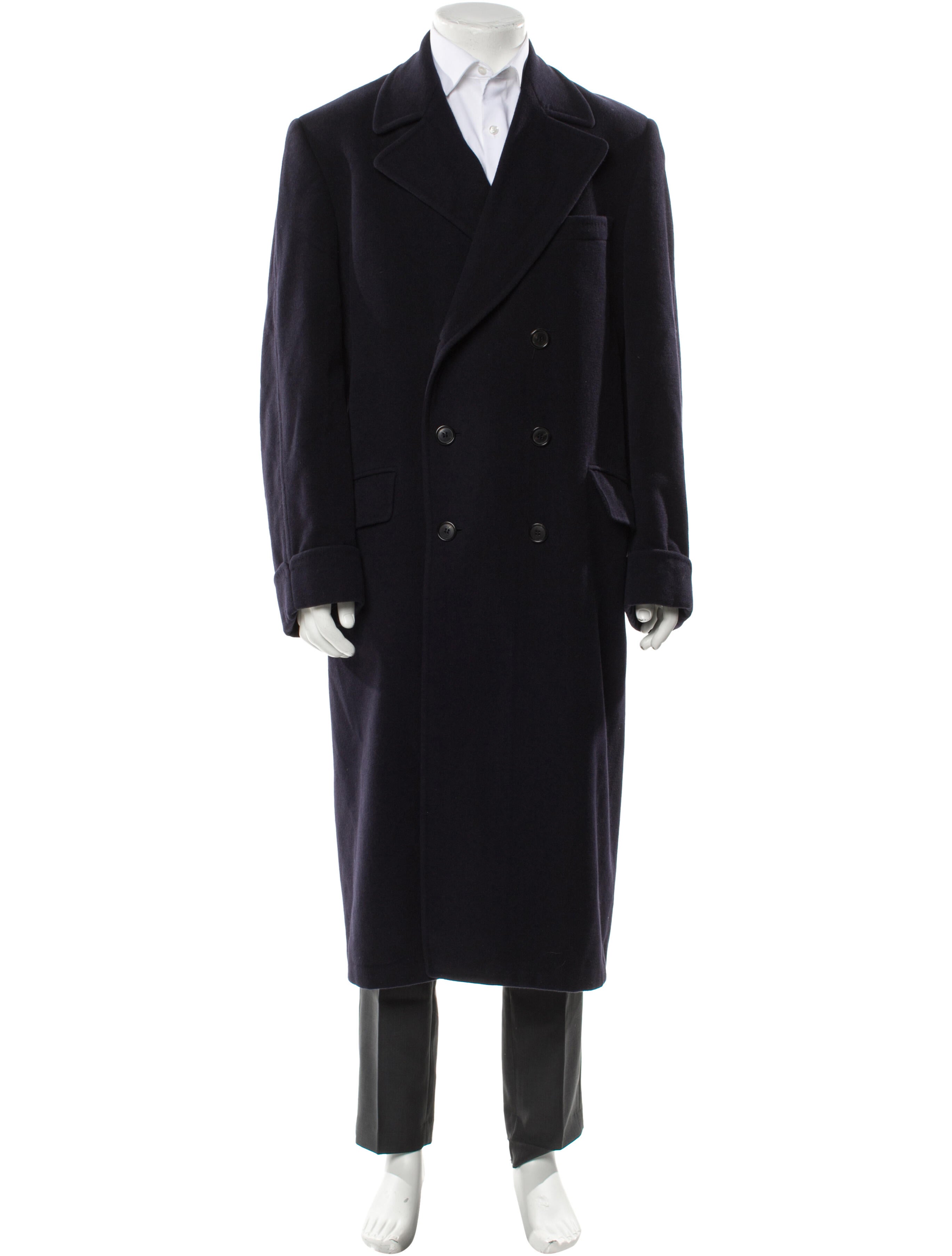 Ermenegildo Zegna Angora Overcoat