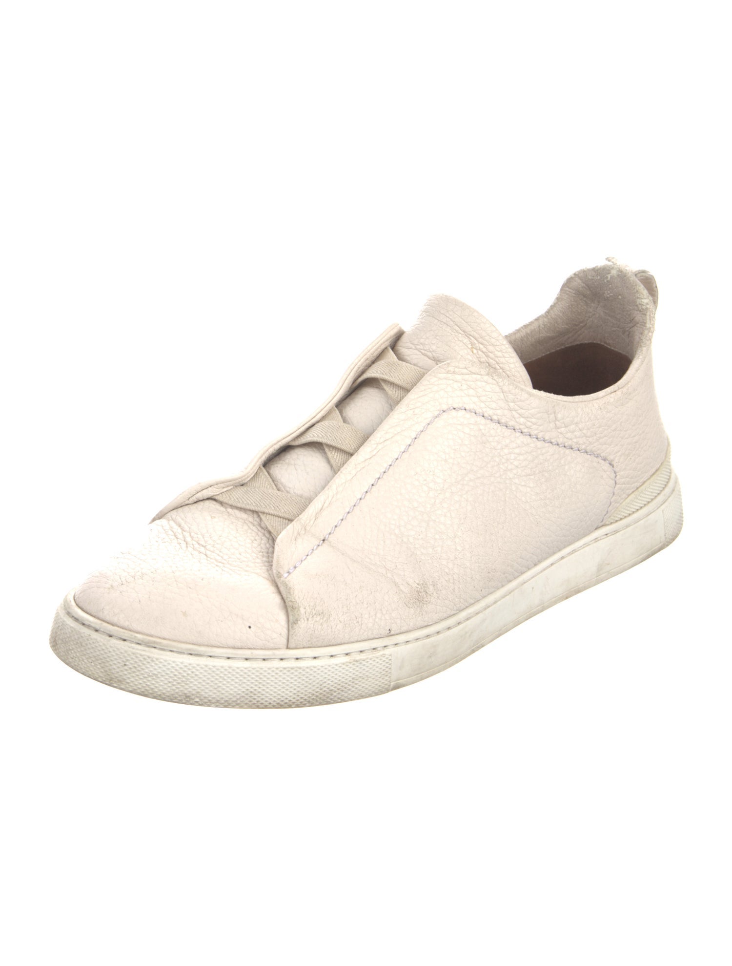 Ermenegildo Zegna Leather Sneakers