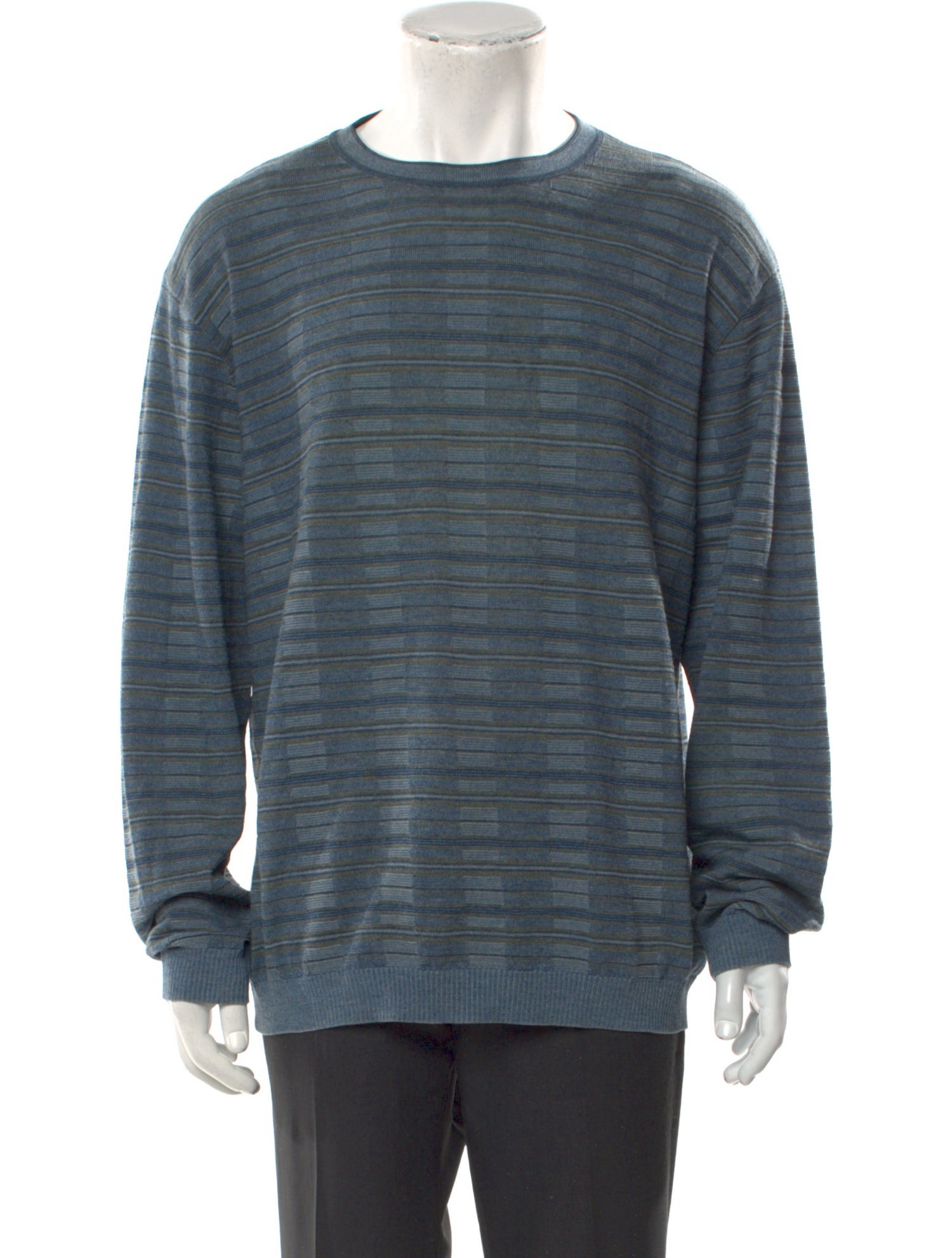 Ermenegildo Zegna Wool Striped Pullover