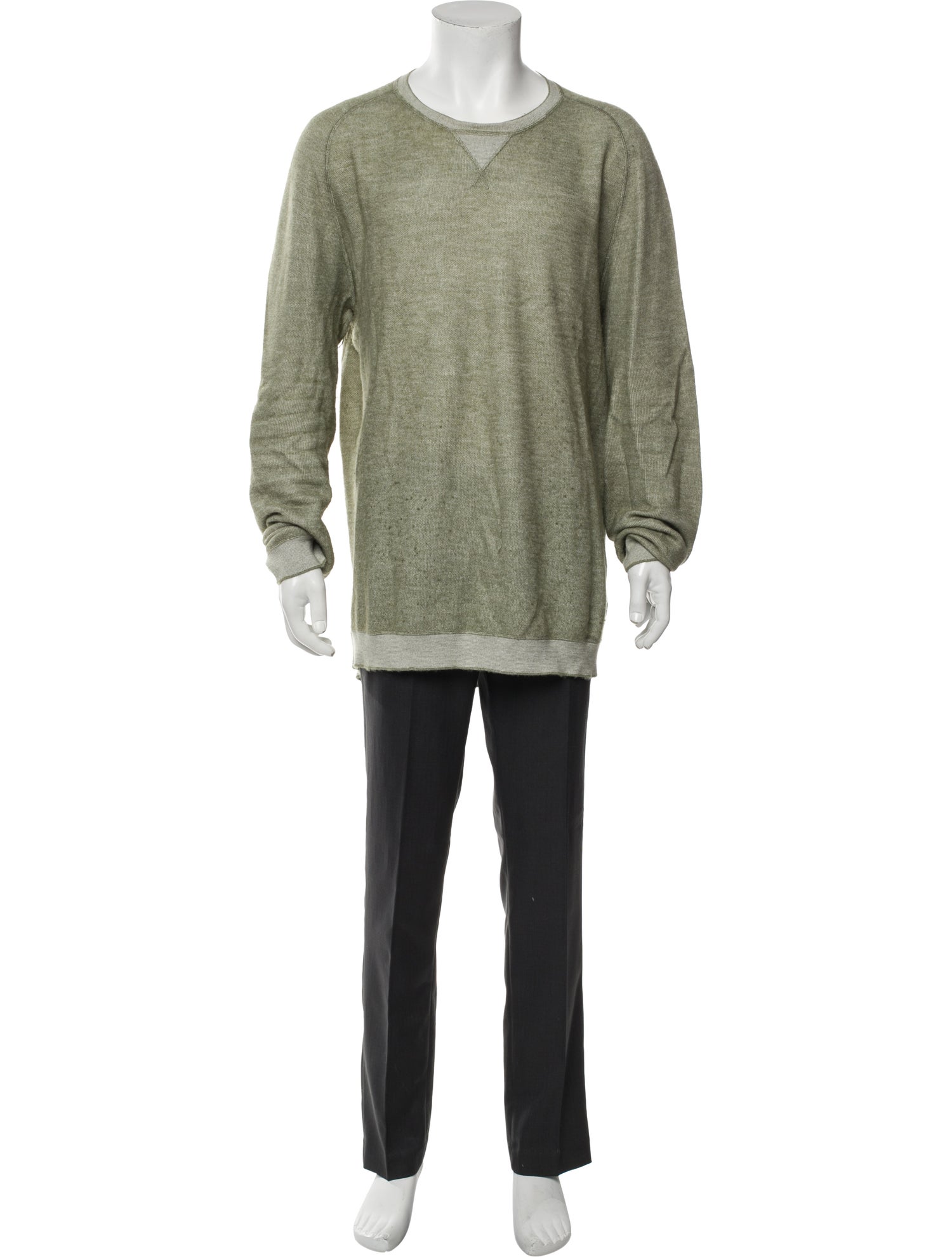 Ermenegildo Zegna Crew Neck Long Sleeve Pullover