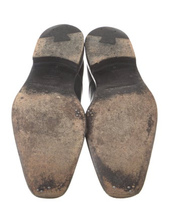 Ermenegildo Zegna Leather Derby Shoes