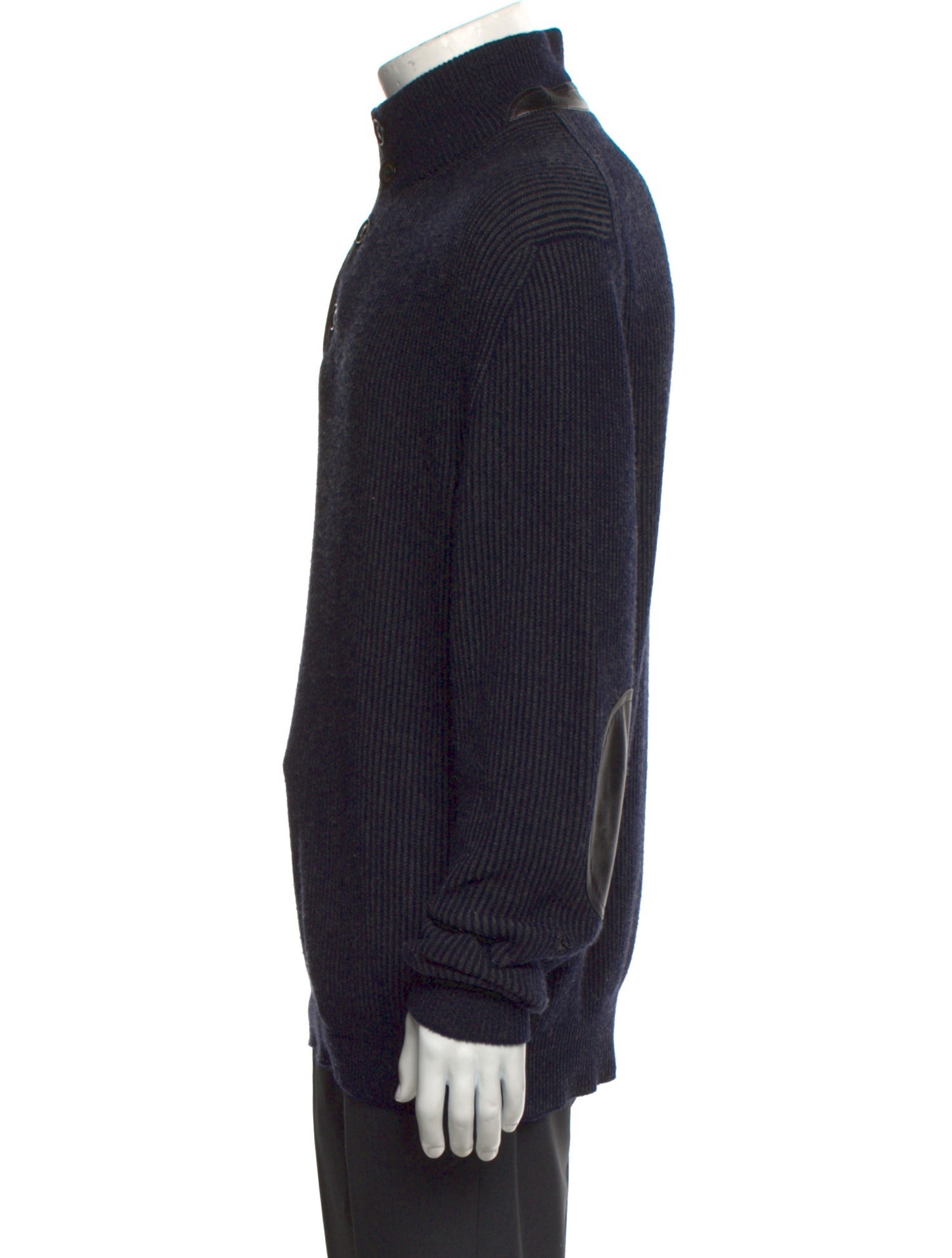 Ermenegildo Zegna Cashmere Turtleneck Polo Sweater