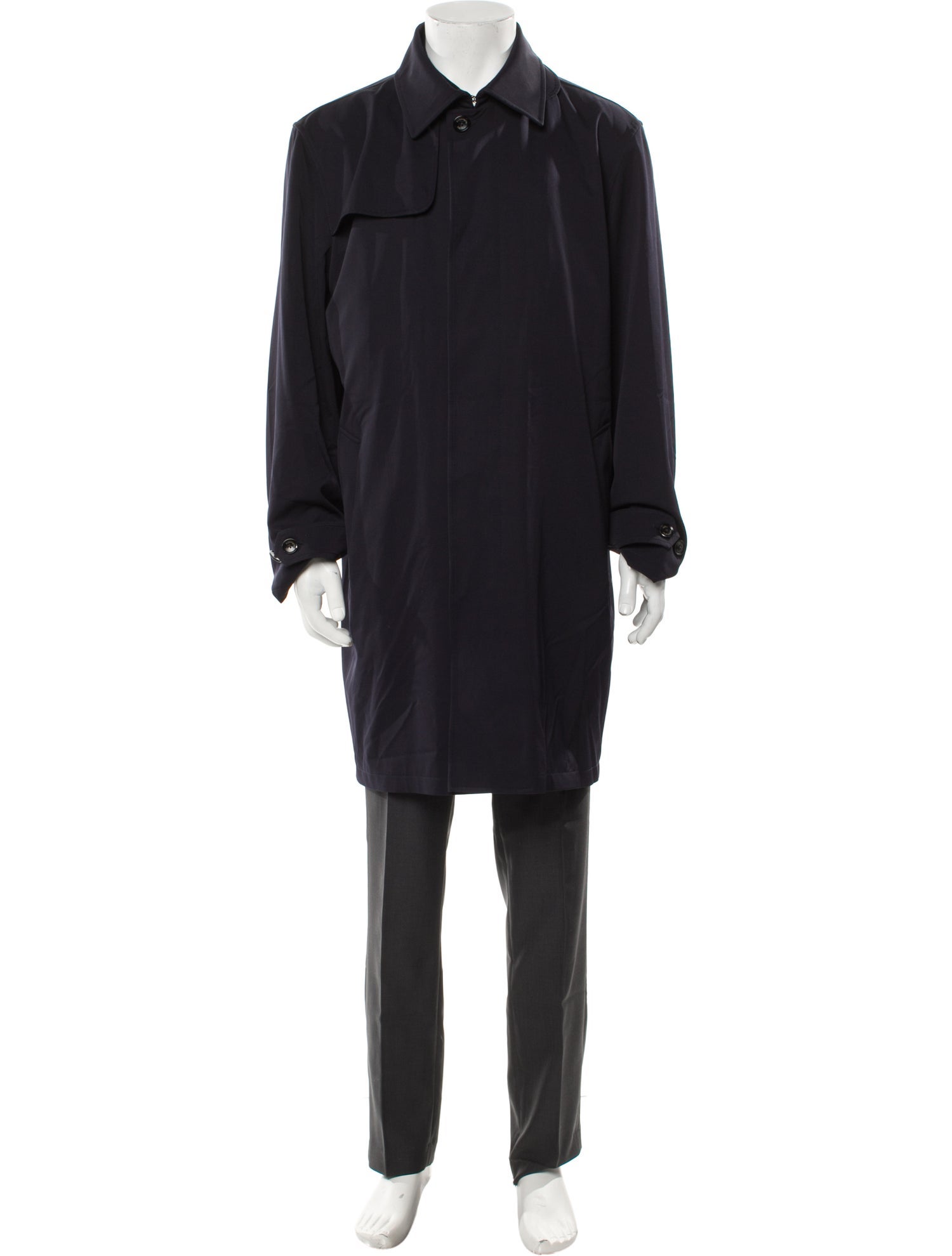 Ermenegildo Zegna Wool Trench Coat