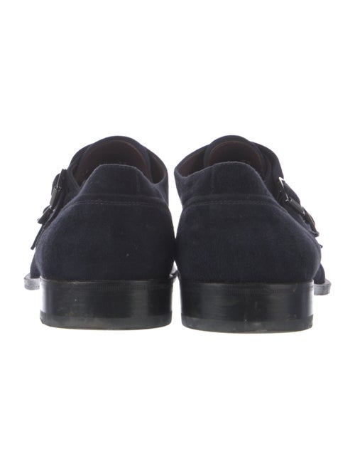 Ermenegildo Zegna Suede Monk Straps