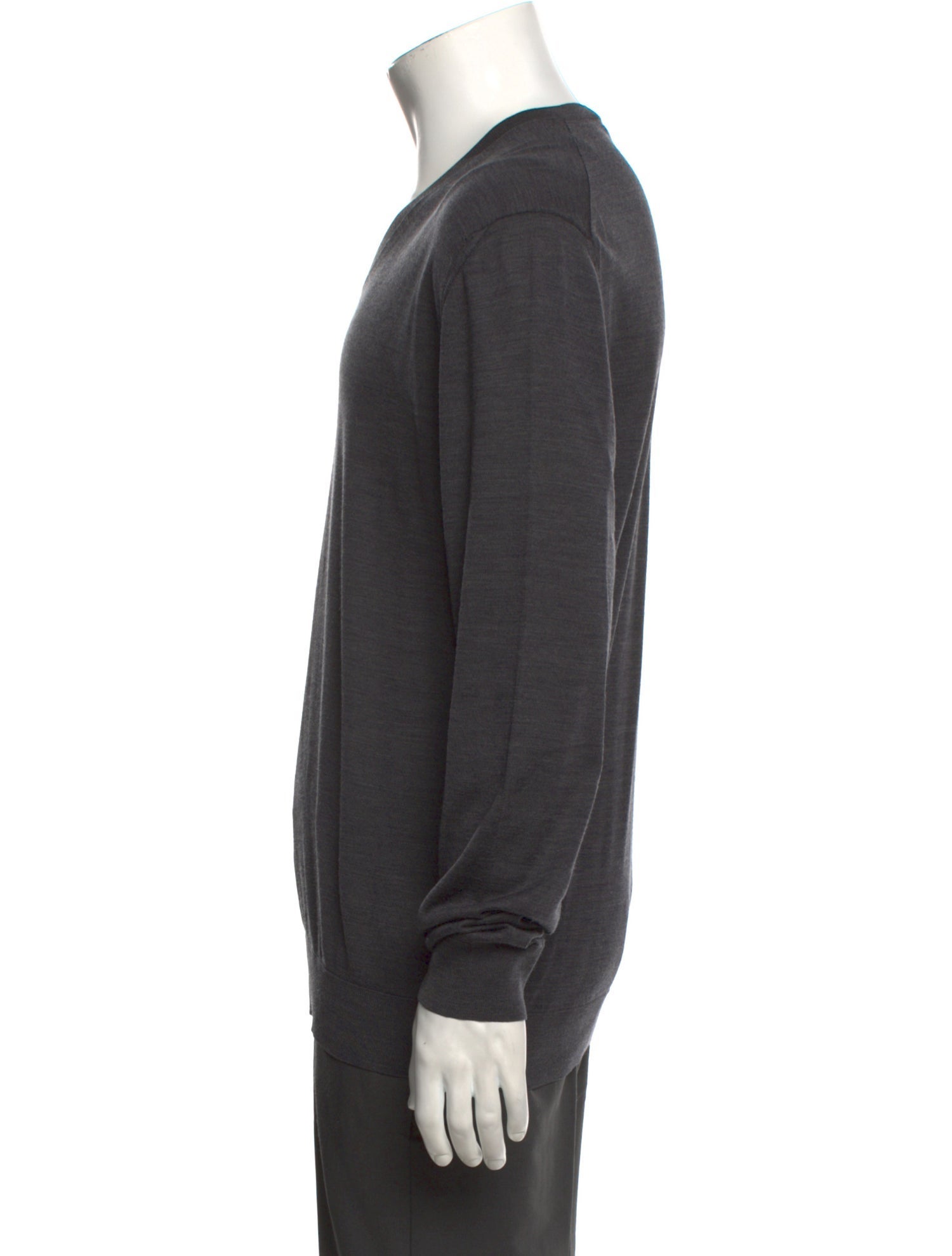 Ermenegildo Zegna V-Neck Long Sleeve Pullover