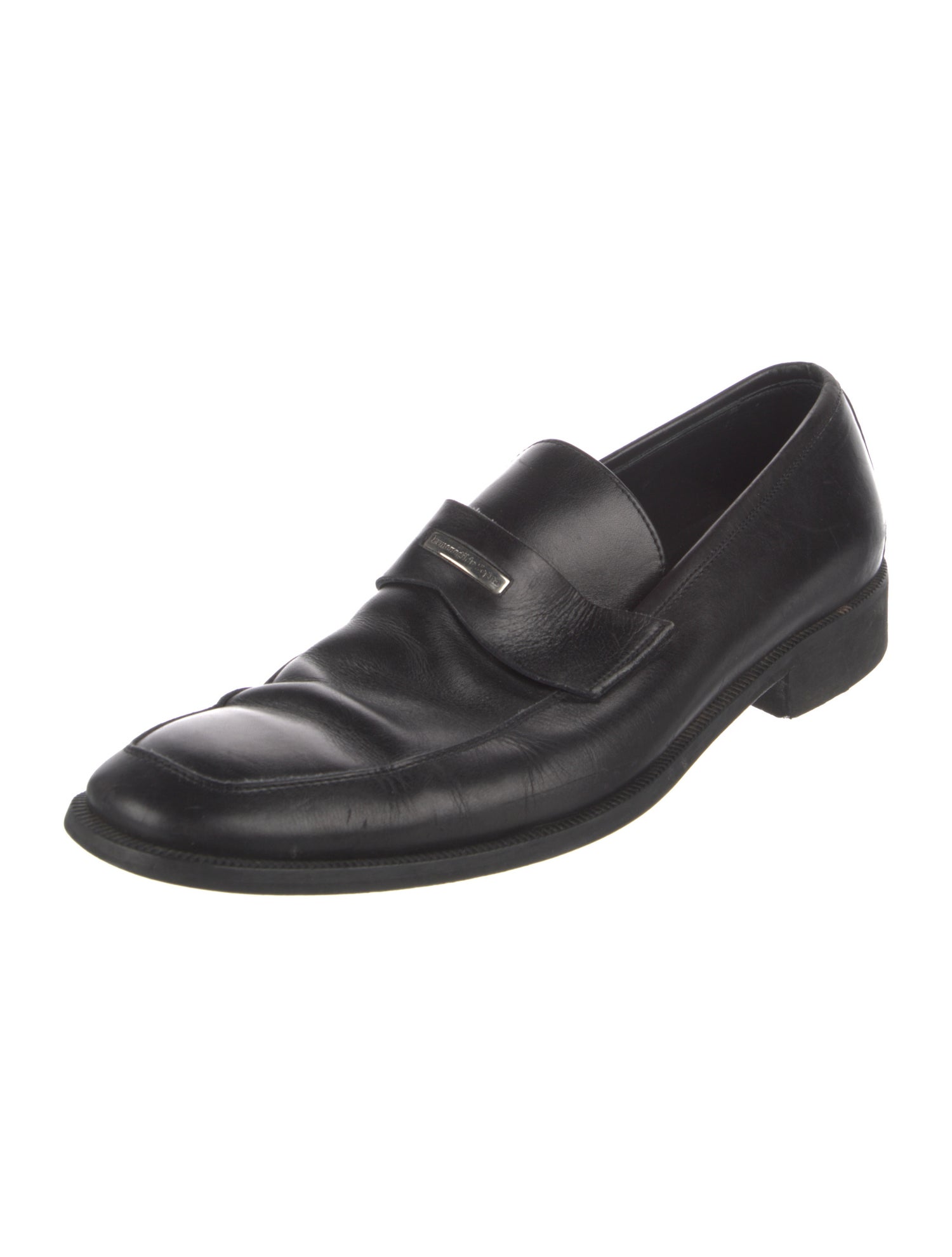 Ermenegildo Zegna Leather Dress Loafers