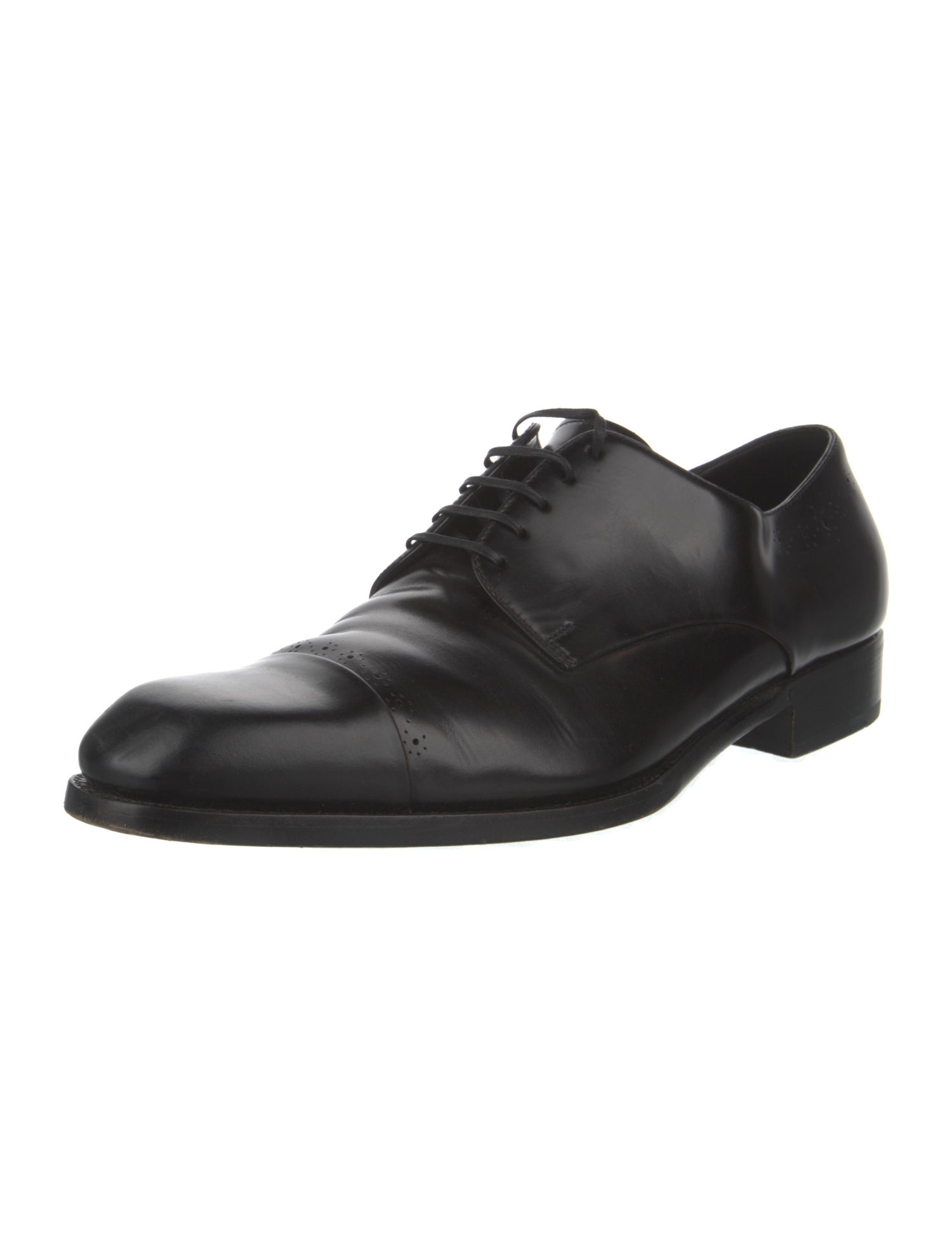 Ermenegildo Zegna Leather Oxfords