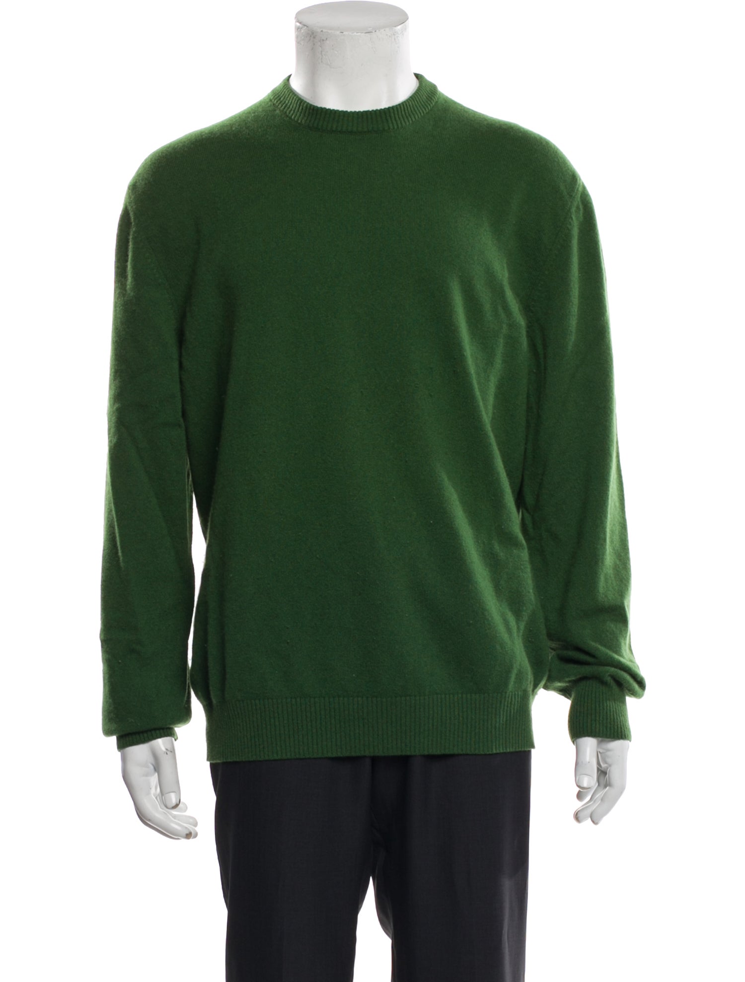 Ermenegildo Zegna Cashmere Crew Neck Polo Sweater
