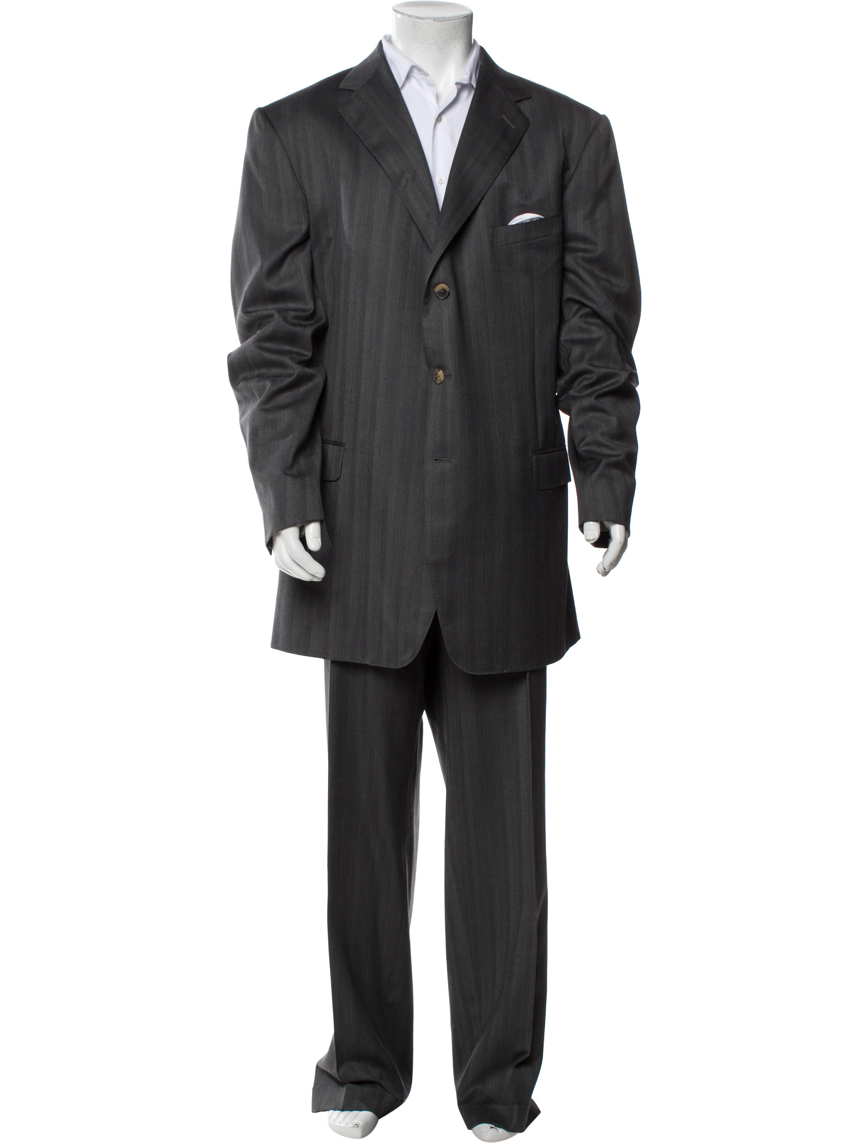 Ermenegildo Zegna Striped Two-Piece Suit