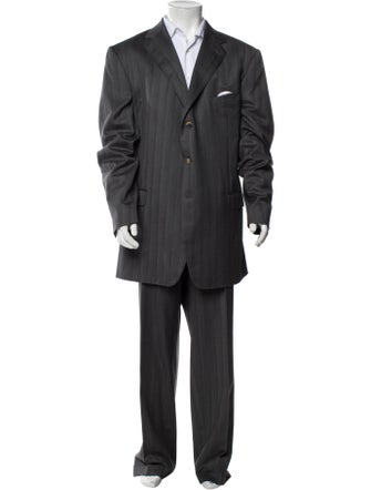 Ermenegildo Zegna Striped Two-Piece Suit
