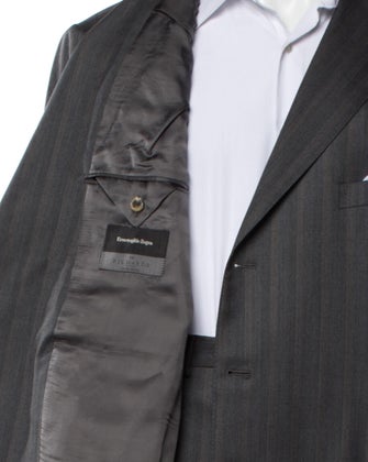 Ermenegildo Zegna Striped Two-Piece Suit