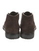 Ermenegildo Zegna Suede Lace-Up Boots