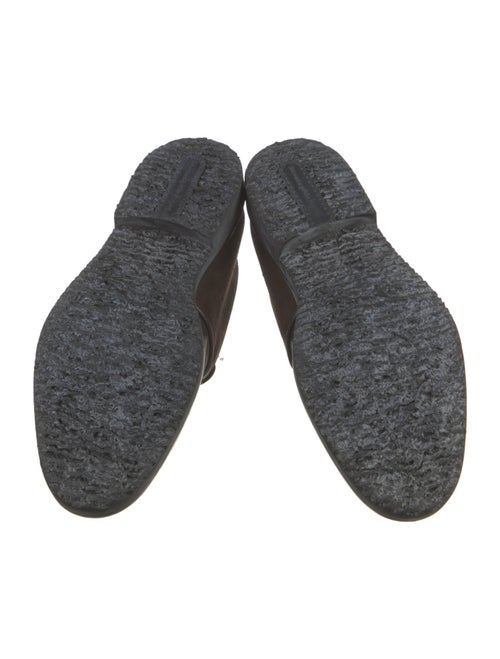 Ermenegildo Zegna Suede Lace-Up Boots