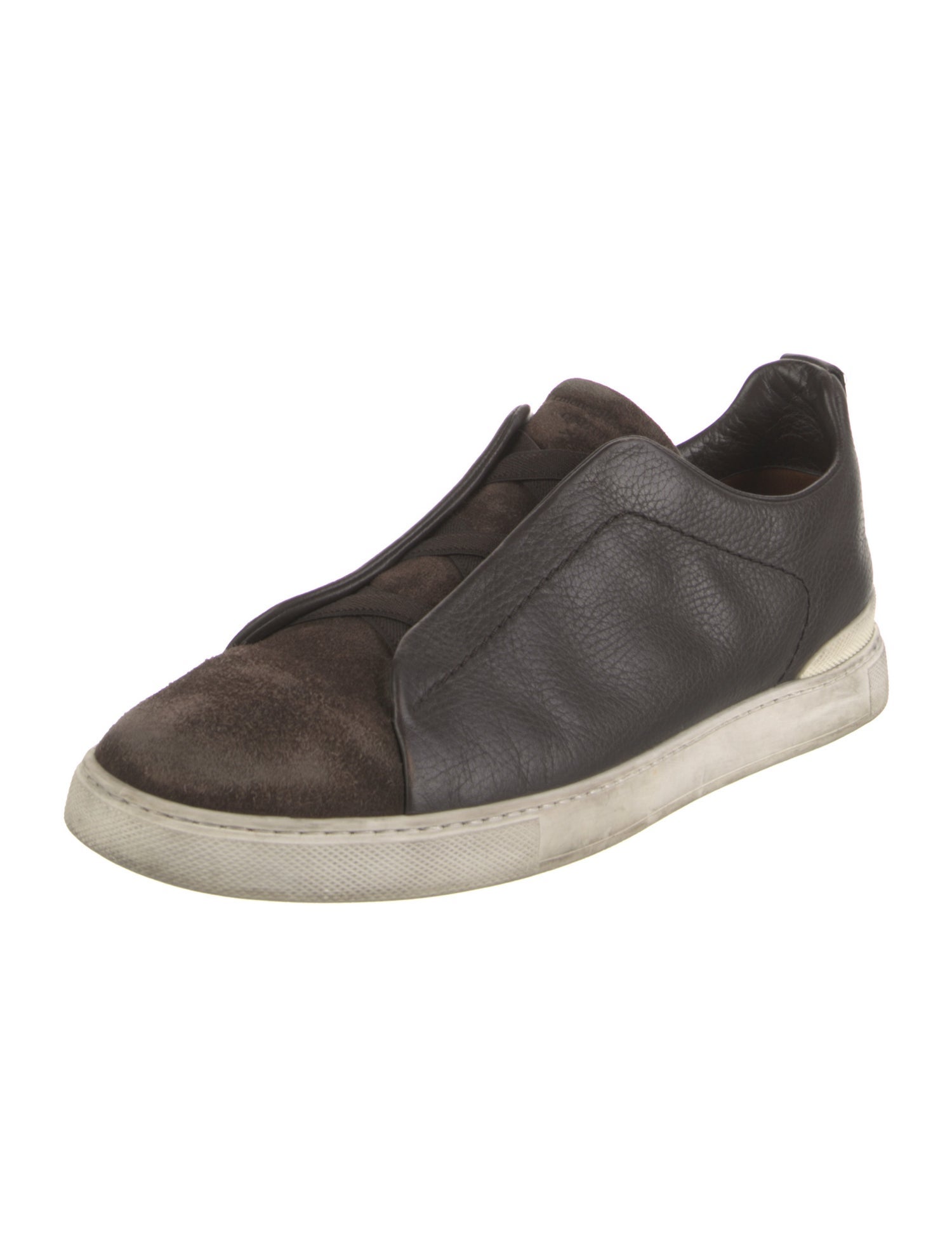Ermenegildo Zegna Leather Sneakers