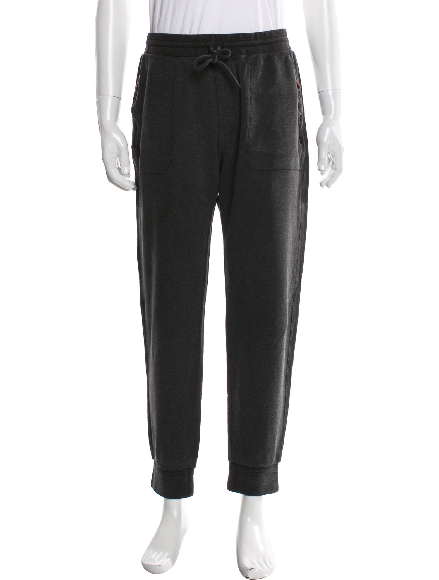 Ermenegildo Zegna Embroidered Accent Lounge Bottoms