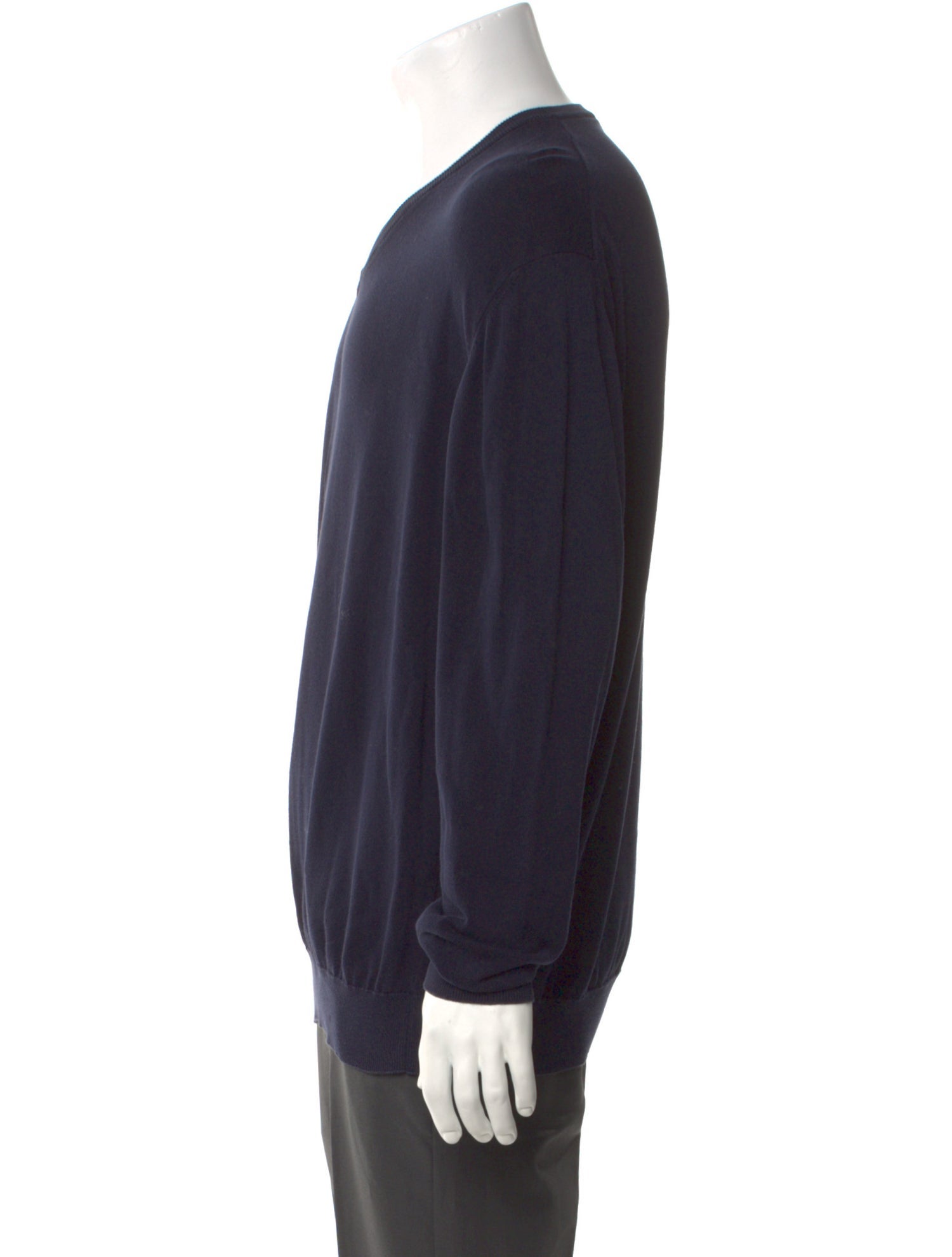 Ermenegildo Zegna V-Neck Long Sleeve Pullover
