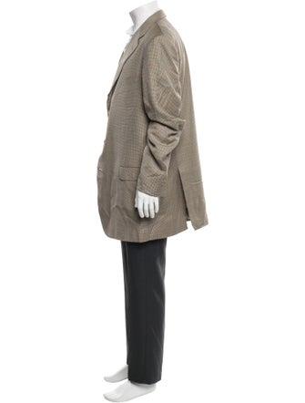 Ermenegildo Zegna Plaid Print Blazer