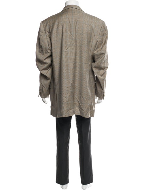 Ermenegildo Zegna Plaid Print Blazer