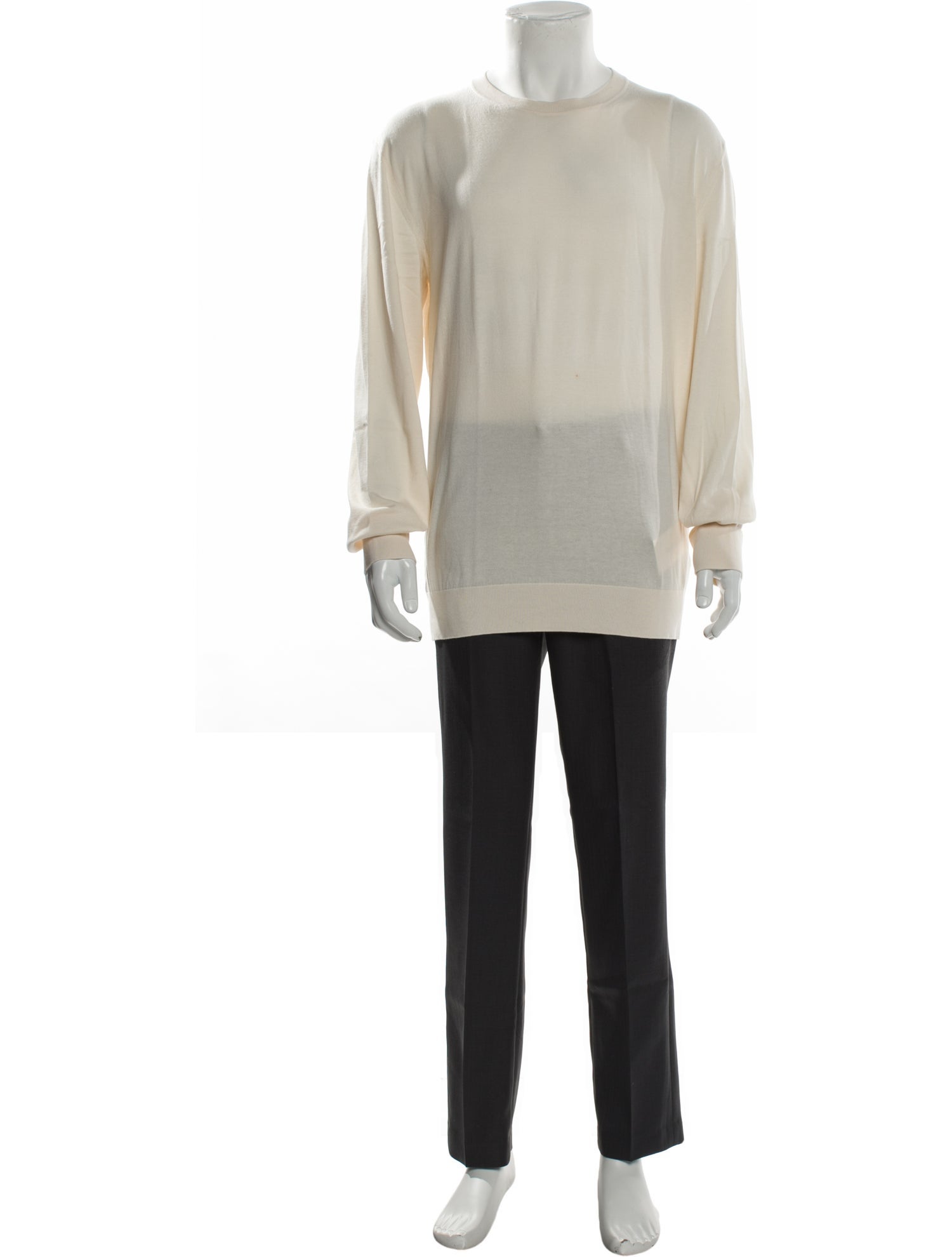 Ermenegildo Zegna Crew Neck Long Sleeve Pullover