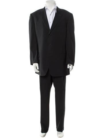 Ermenegildo Zegna Suiting Wool Three-Piece Suit Us44, It54 | XXL