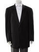 Ermenegildo Zegna Wool Embroidered Accent Blazer