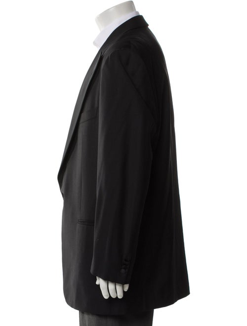 Ermenegildo Zegna Wool Embroidered Accent Blazer