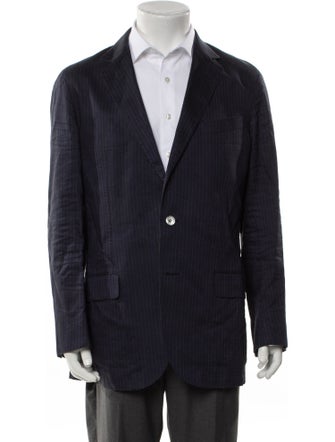 Ermenegildo Zegna Embroidered Accent Blazer