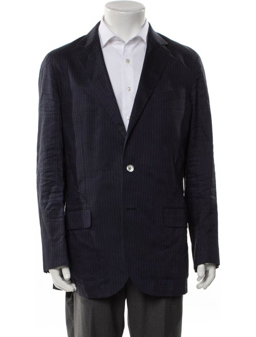 Ermenegildo Zegna Embroidered Accent Blazer