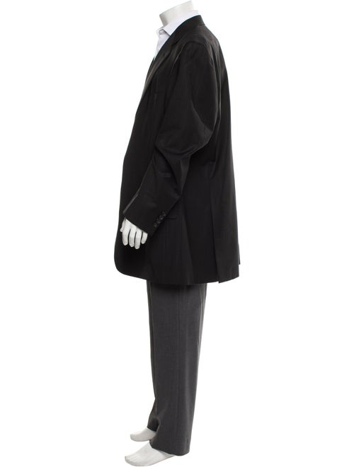 Ermenegildo Zegna Wool Embroidered Accent Blazer