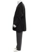 Ermenegildo Zegna Wool Embroidered Accent Blazer