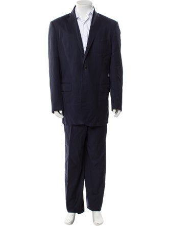 Ermenegildo Zegna Wool Striped Two-Piece Suit