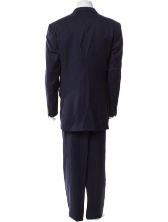 Ermenegildo Zegna Wool Striped Two-Piece Suit