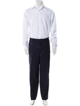 Ermenegildo Zegna Wool Striped Two-Piece Suit