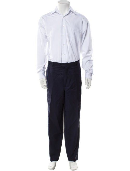 Ermenegildo Zegna Wool Striped Two-Piece Suit