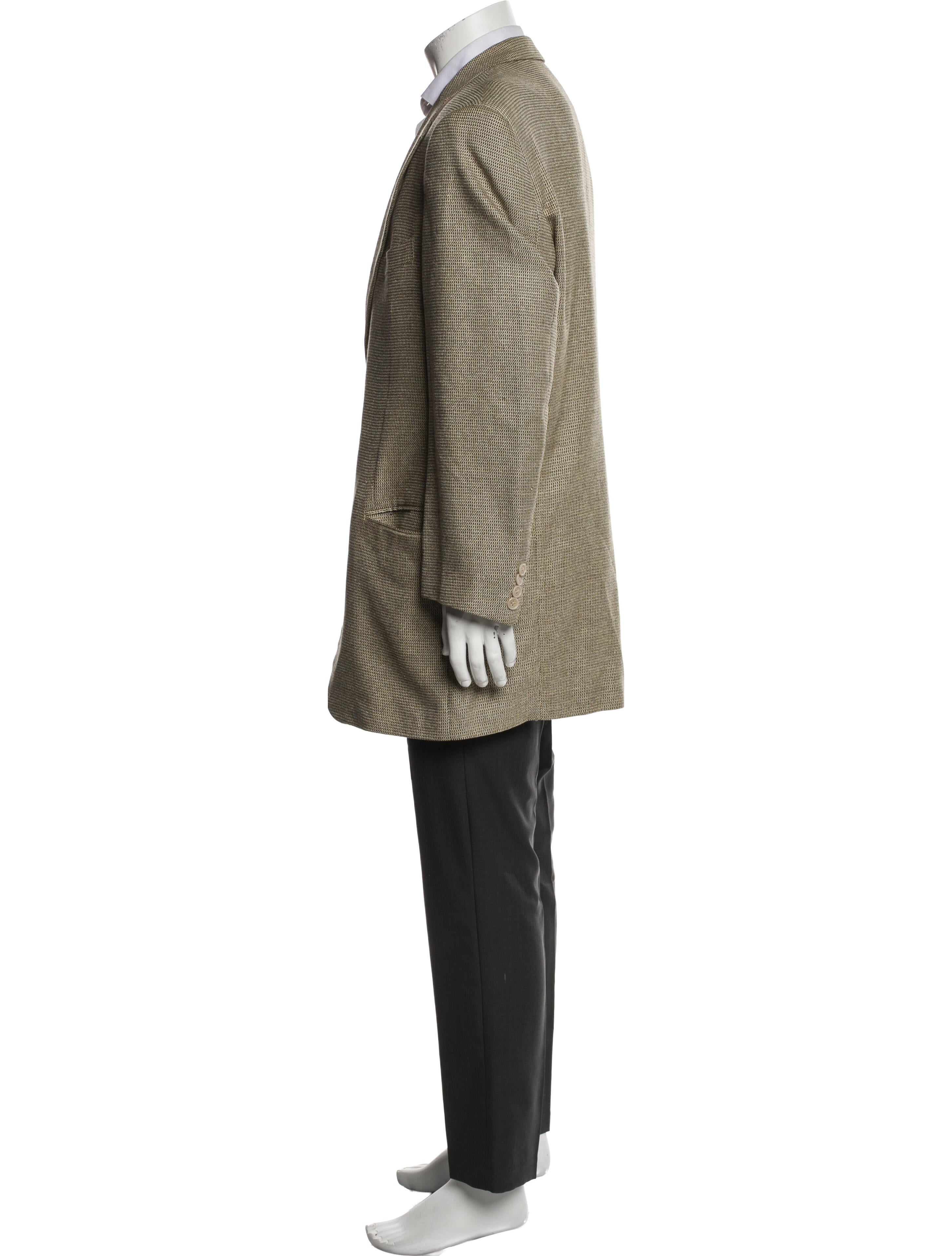 Ermenegildo Zegna Tweed Pattern Blazer