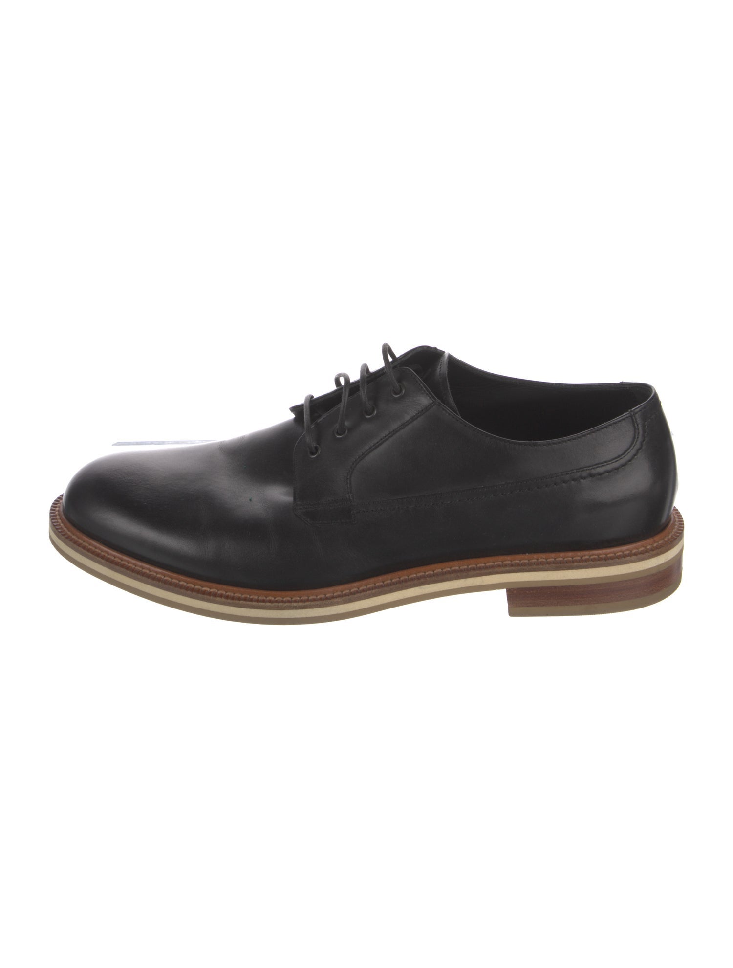 Ermenegildo Zegna Leather Derby Shoes