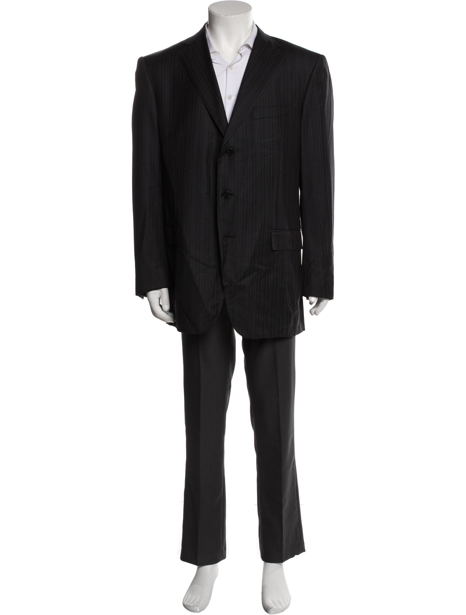 Ermenegildo Zegna Wool Embroidered Accent Blazer